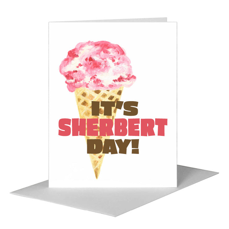 Sorbet, Greeting Card (#8089C) A2 Card Front, www.printedcanvas.com