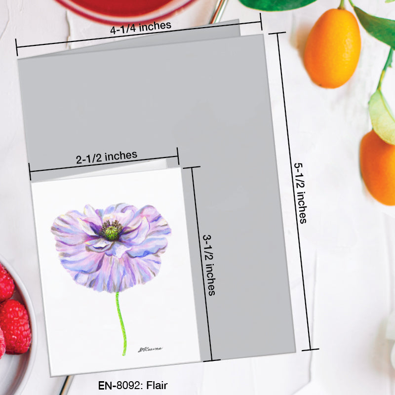 Flair, Greeting Card (8092A), Enclosure Card, www.printedcanvas.com