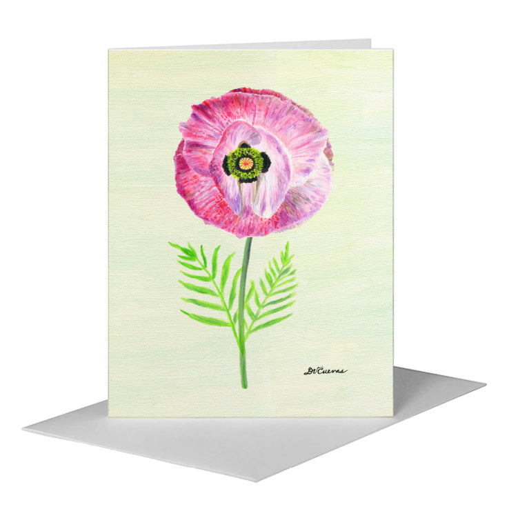 Natasha Anemone, Greeting Card (#8097B) A2 Card Front, www.printedcanvas.com