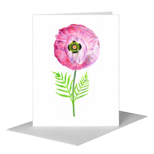 Natasha Anemone, Greeting Card (#8097E) A2 Card Front, www.printedcanvas.com
