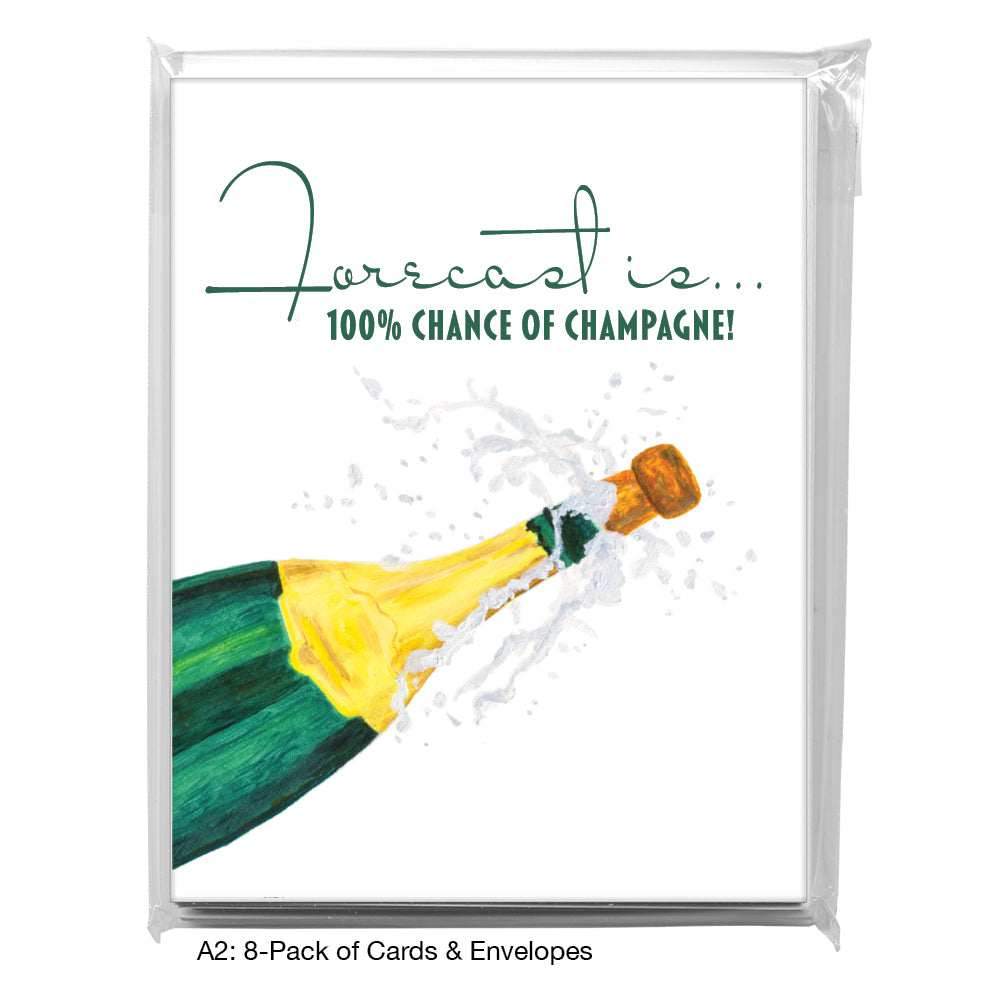 Popping The Cork, Greeting Card (8099C)