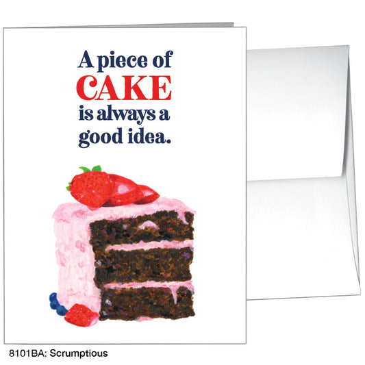 Scrumptious, Greeting Card (#8101BA)