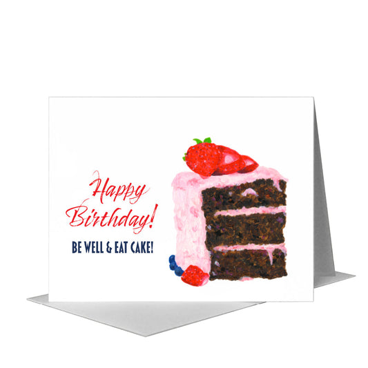 Scrumptious, Greeting Card (#8101D) A2 Card Front, www.printedcanvas.com