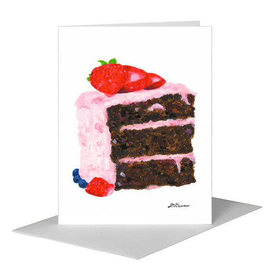 Scrumptious, Greeting Card (#8101F) A2 Card Front, www.printedcanvas.com