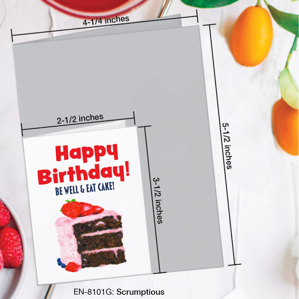 Scrumptious, Greeting Card (#8101G)
