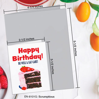 Scrumptious, Greeting Card (#8101G)