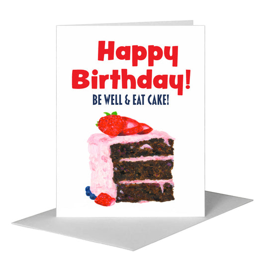 Scrumptious, Greeting Card (#8101G) A2 Card Front, www.printedcanvas.com