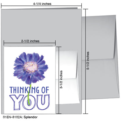 Splendor, Greeting Card (8102A)