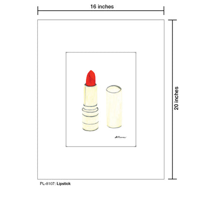 Lipstick, Print (#8107)