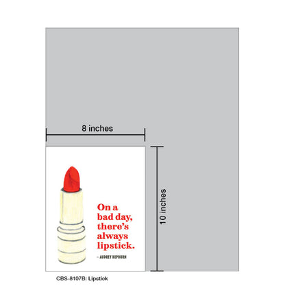 Lipstick, Card Board (8107B)