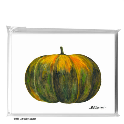 Lady Godiva Squash, Greeting Card (#8108A)