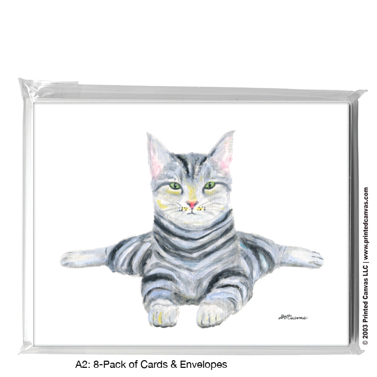 Cattitude, Greeting Card (#8109A)