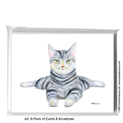 Cattitude, Greeting Card (#8109A)