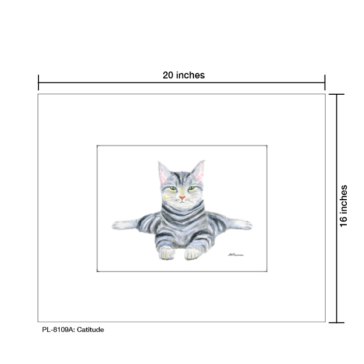 Cattitude, Print (#8109A)
