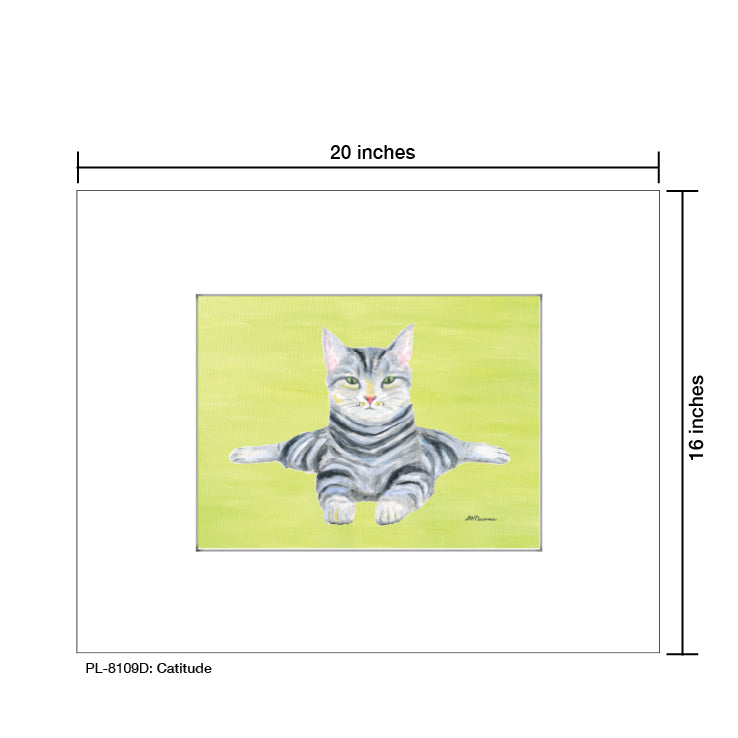 Cattitude, Print (#8109D)