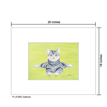 Cattitude, Print (#8109D)