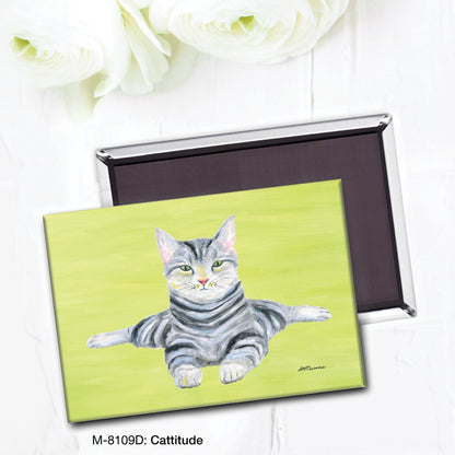 Cattitude, Magnet (M-8109D)