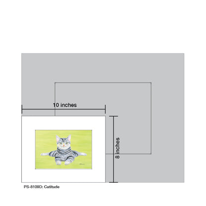 Cattitude, Print (#8109D)