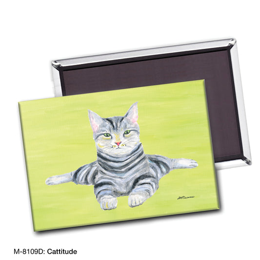 Cattitude, Magnet (M-8109D)