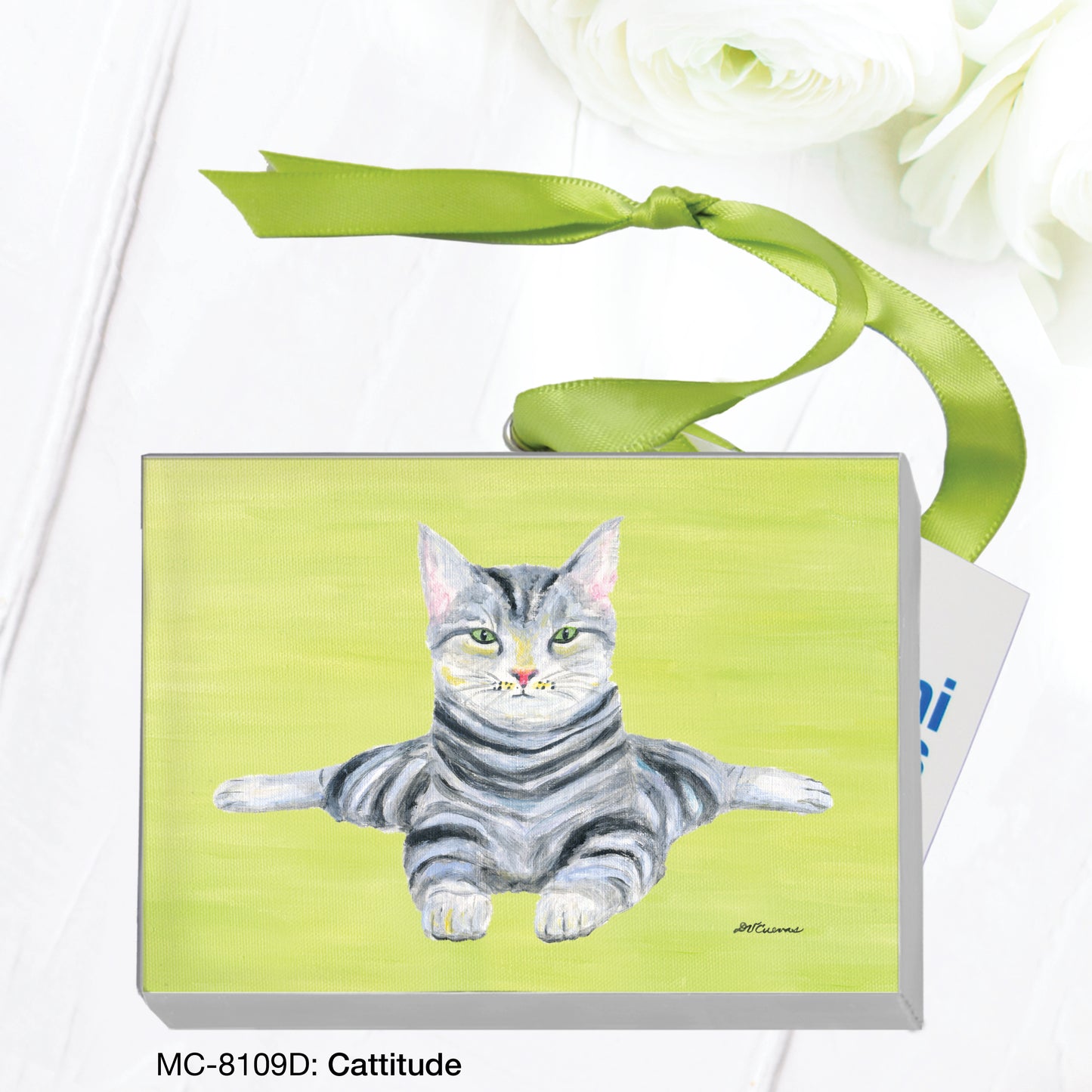 Cattitude, Mini Canvas (MC-8109D)