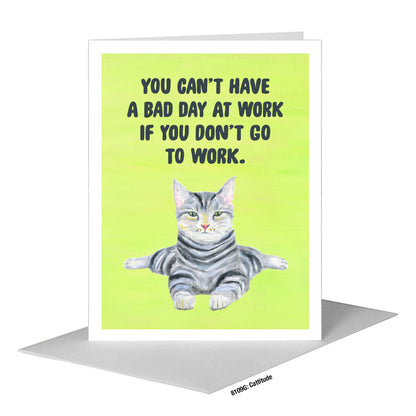 Cattitude, Greeting Card (#8109G)