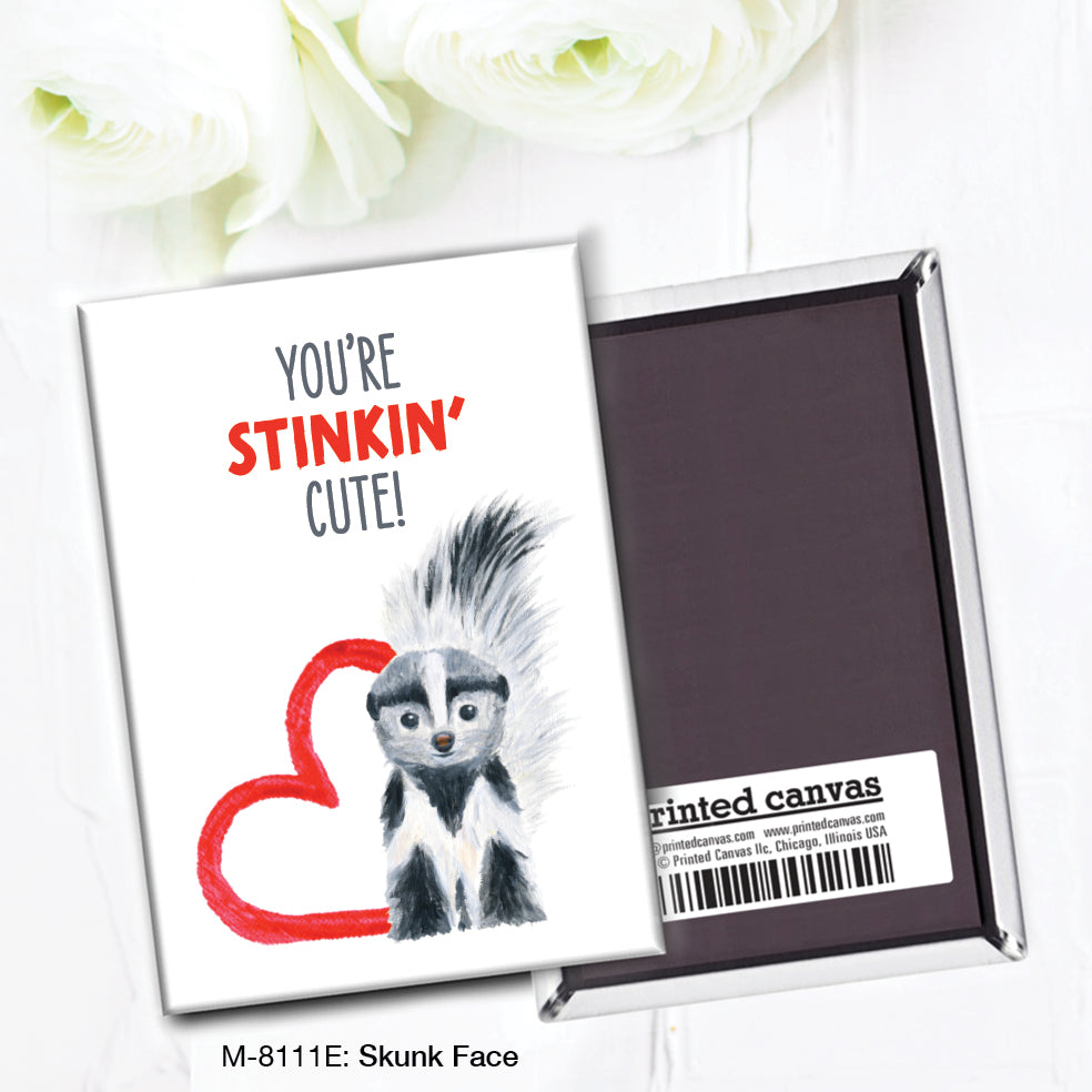 Skunk Face, Magnet (M-8111E)