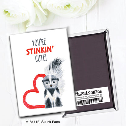 Skunk Face, Magnet (M-8111E)