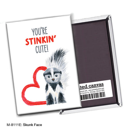 Skunk Face, Magnet (M-8111E)