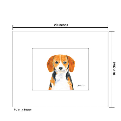 Beagle, Print (#8113)
