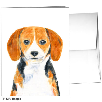 Beagle, Greeting Card (8113A)