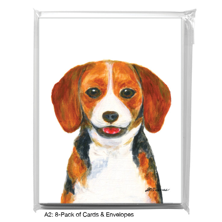 Beagle, Greeting Card (8113B)