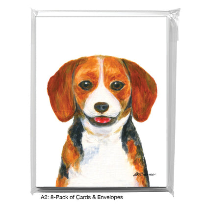 Beagle, Greeting Card (8113B)