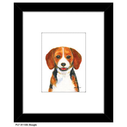 Beagle, Print (#8113B), Print Matted, www.printedcanvas.com