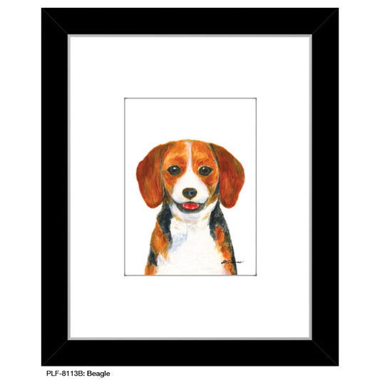 Beagle, Print (#8113B), Print Matted, www.printedcanvas.com