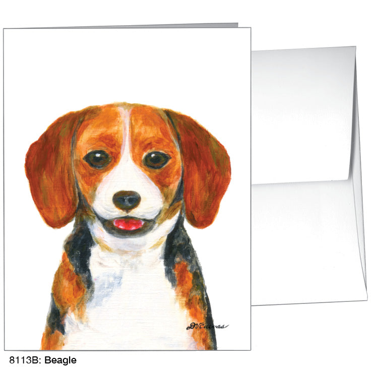Beagle, Greeting Card (8113B)