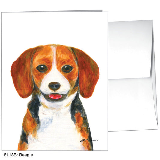 Beagle, Greeting Card (8113B)