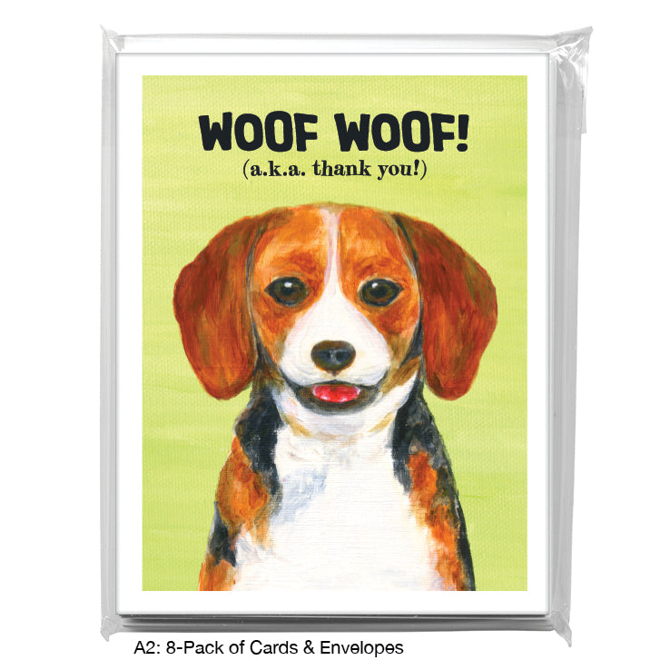 Beagle, Greeting Card (8113C)