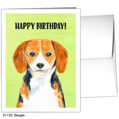 Beagle, Greeting Card (8113D)