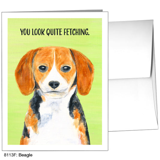 Beagle, Greeting Card (8113F)