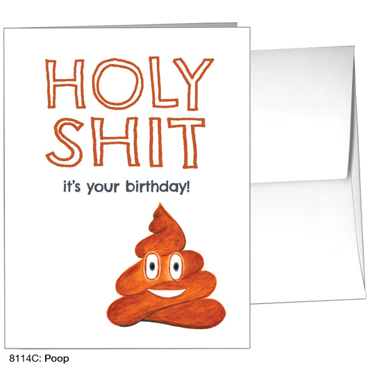 Poop, Greeting Card (8114C)