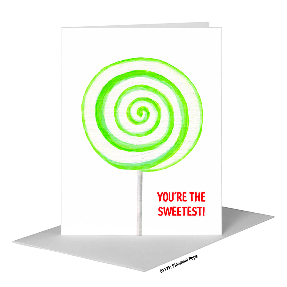 Pinwheel Pops, Greeting Card (#8117F)