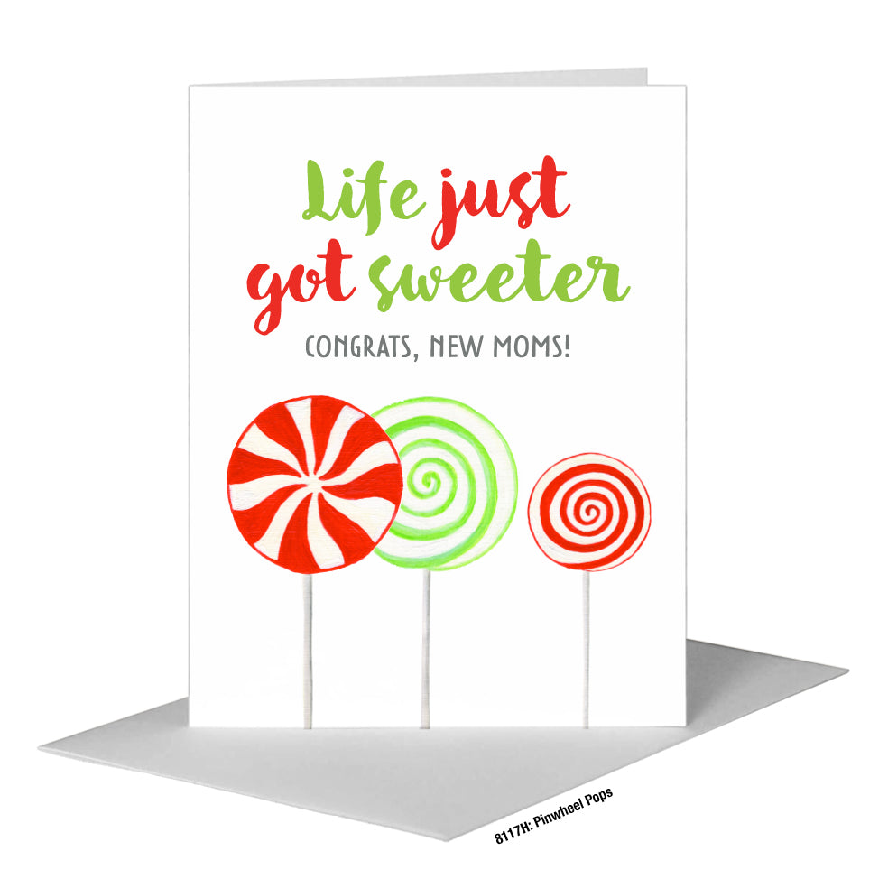 Pinwheel Pops, Greeting Card (#8117H)