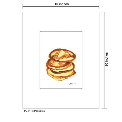Pancakes, Print (#8118)