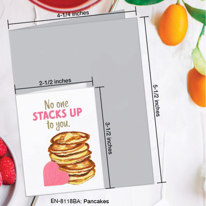 Pancakes, Greeting Card (#8118BA)