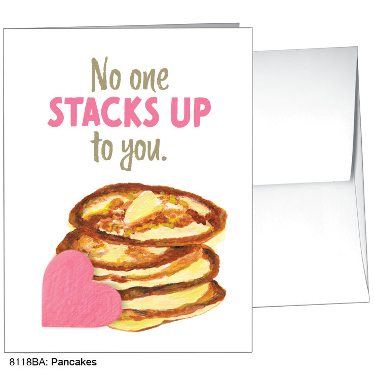 Pancakes, Greeting Card (#8118BA), A2 Card, www.printedcanvas.com
