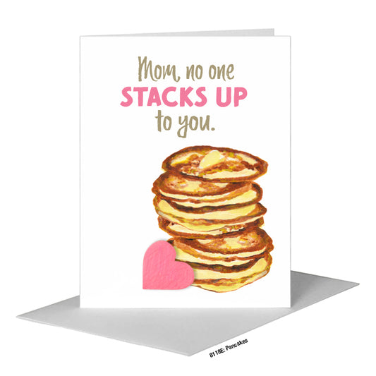 Pancakes, Greeting Card (#8118E)