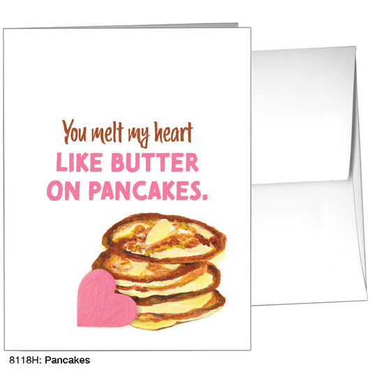 Pancakes, Greeting Card (#8118H), A2 Card Front, www.printedcanvas.com