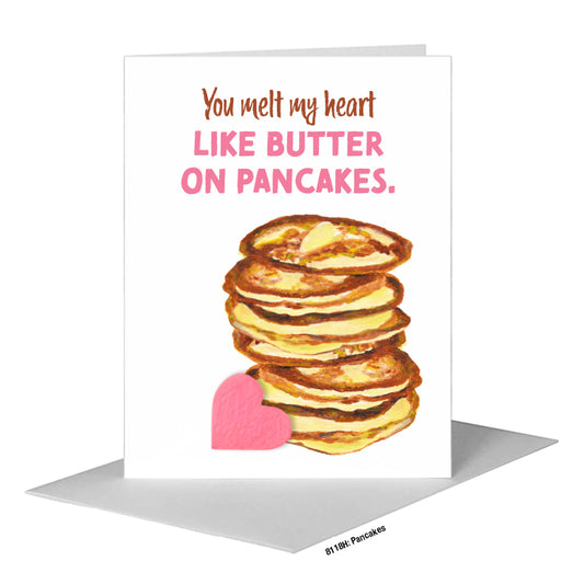 Pancakes, Greeting Card (#8118H)