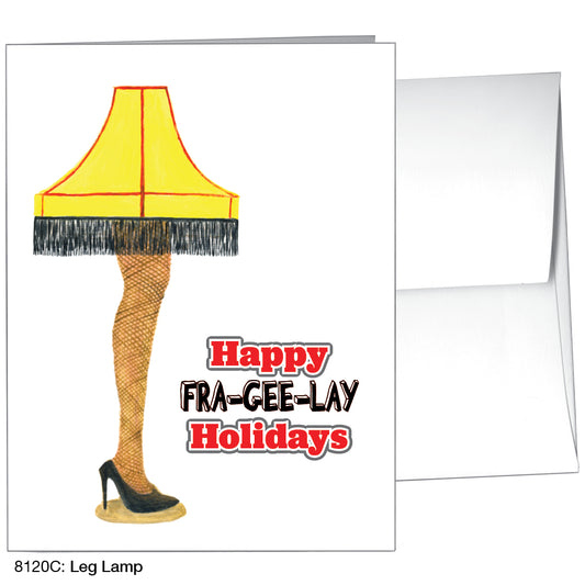 Leg Lamp, Greeting Card (8120C)