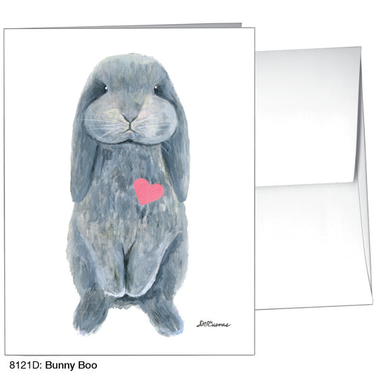 Bunny Boo, Greeting Card (#8121D)